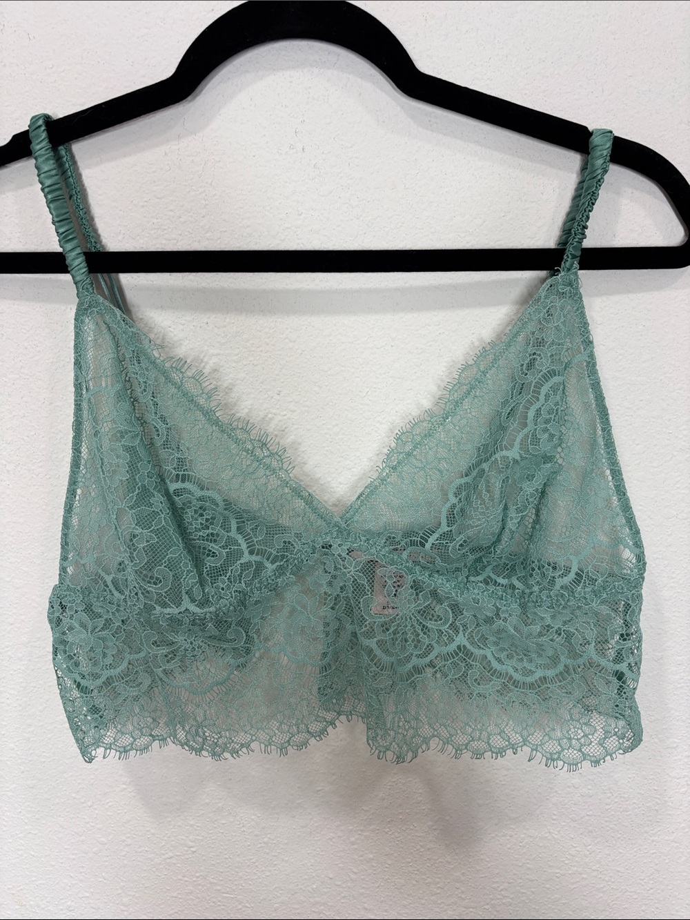Victoria's Secret Lace Bralette in Mint